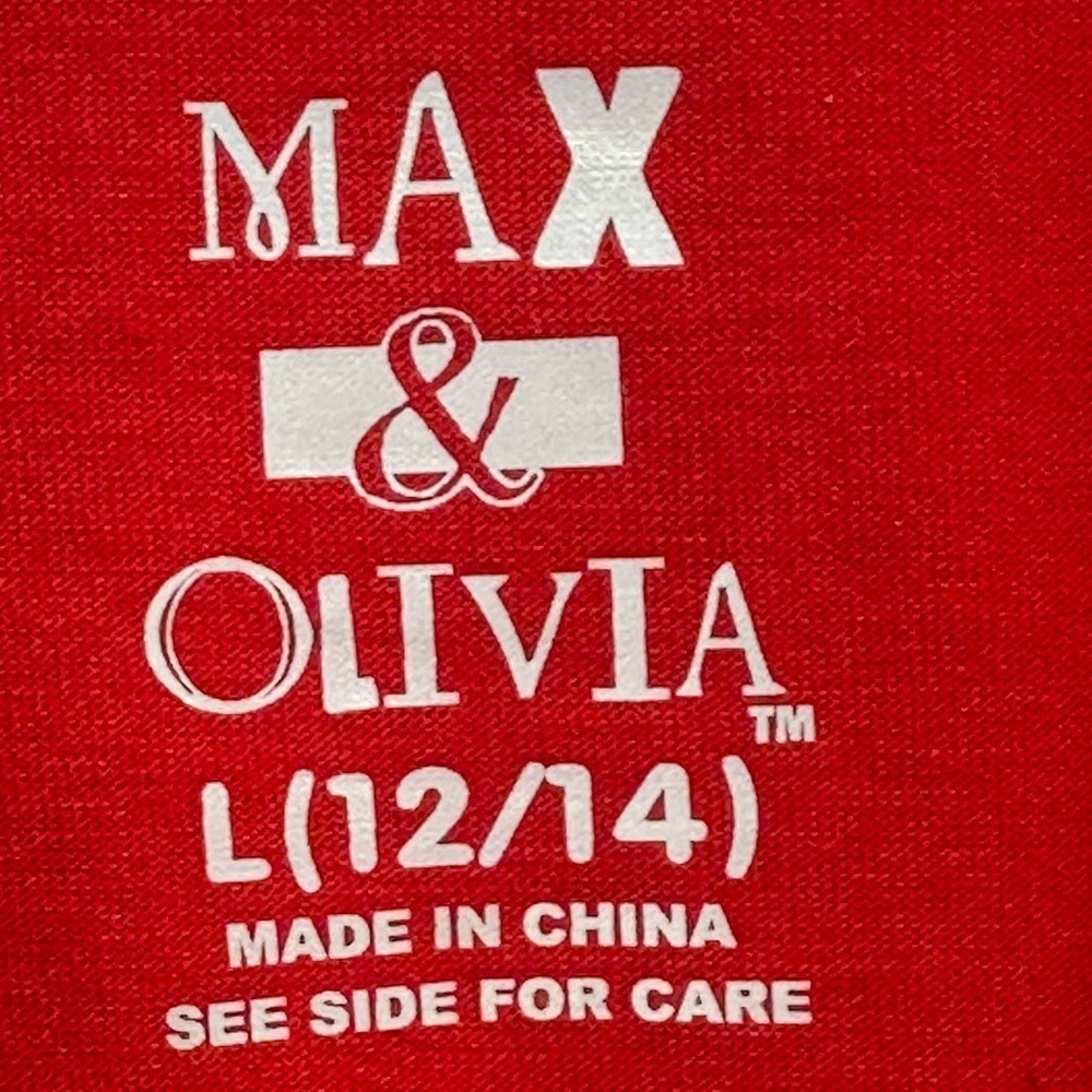 Max & Olivia Boys Comic Weekend Snore 2-Piece Pajama Set - Red Blue - size Large - Picture 11 of 15